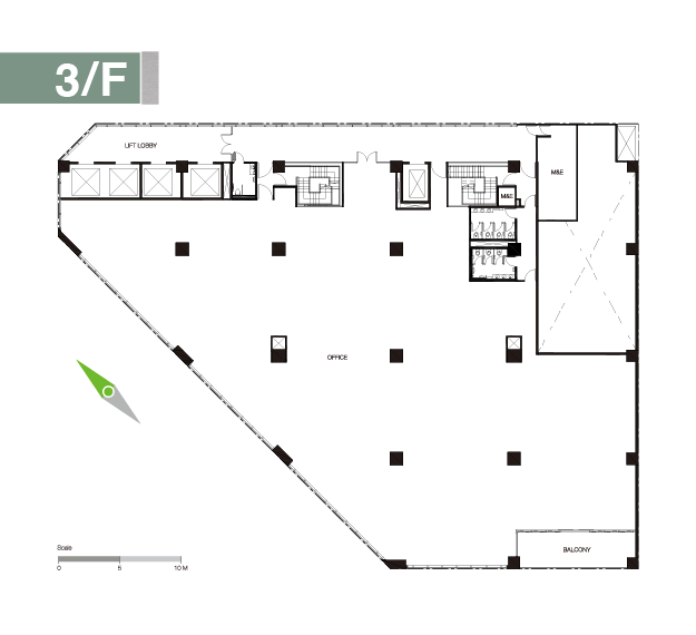 3/F floor plan
