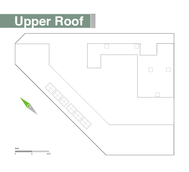 Upper Roof floor plan